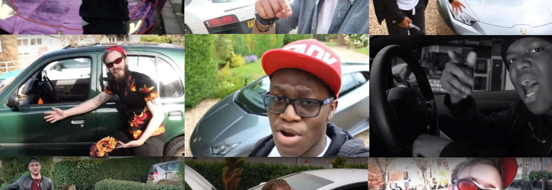 Top five Youtubers’ cars 